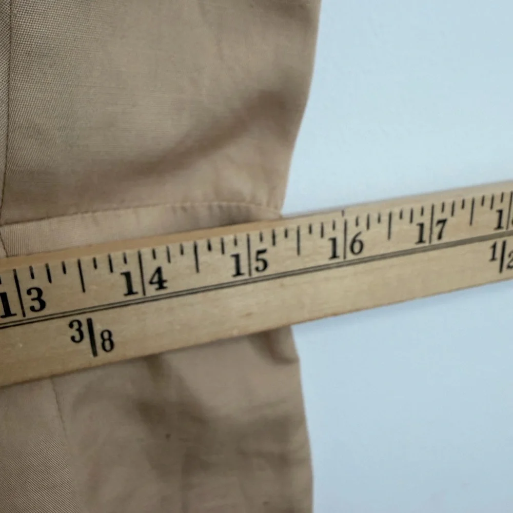 J. Crew Tan Wrap Mini Dress
